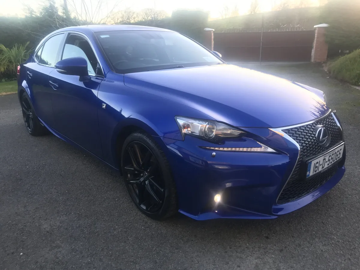 161 Lexus IS 300h f-sport tax & nct 2 keys... - Image 1