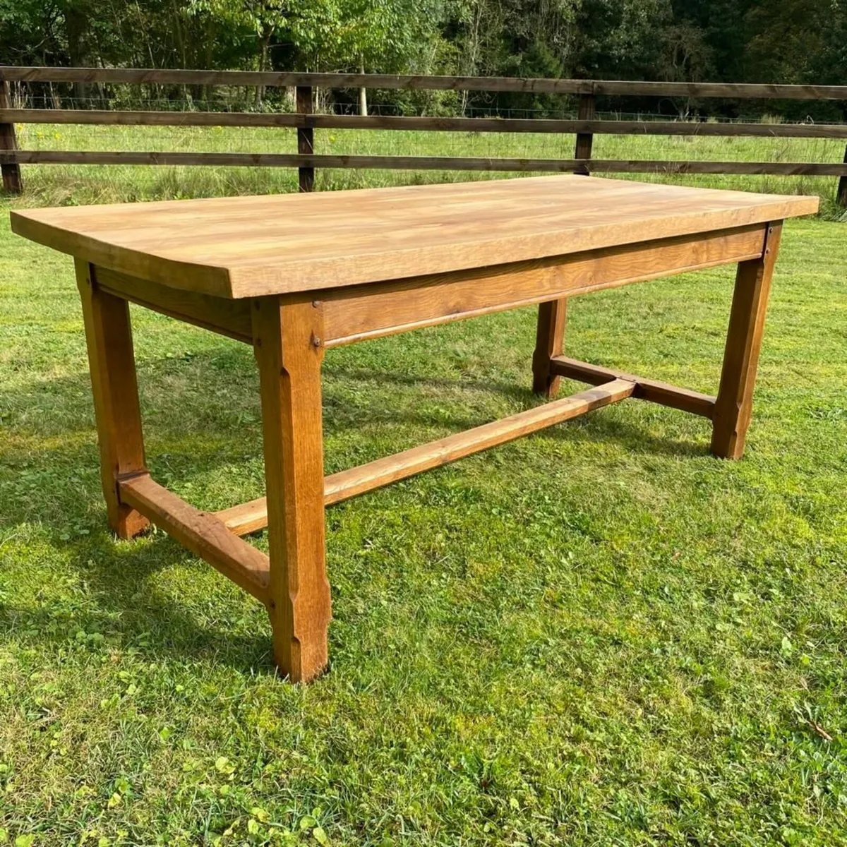 Farmhouse Kitchen Dining Table - Image 3