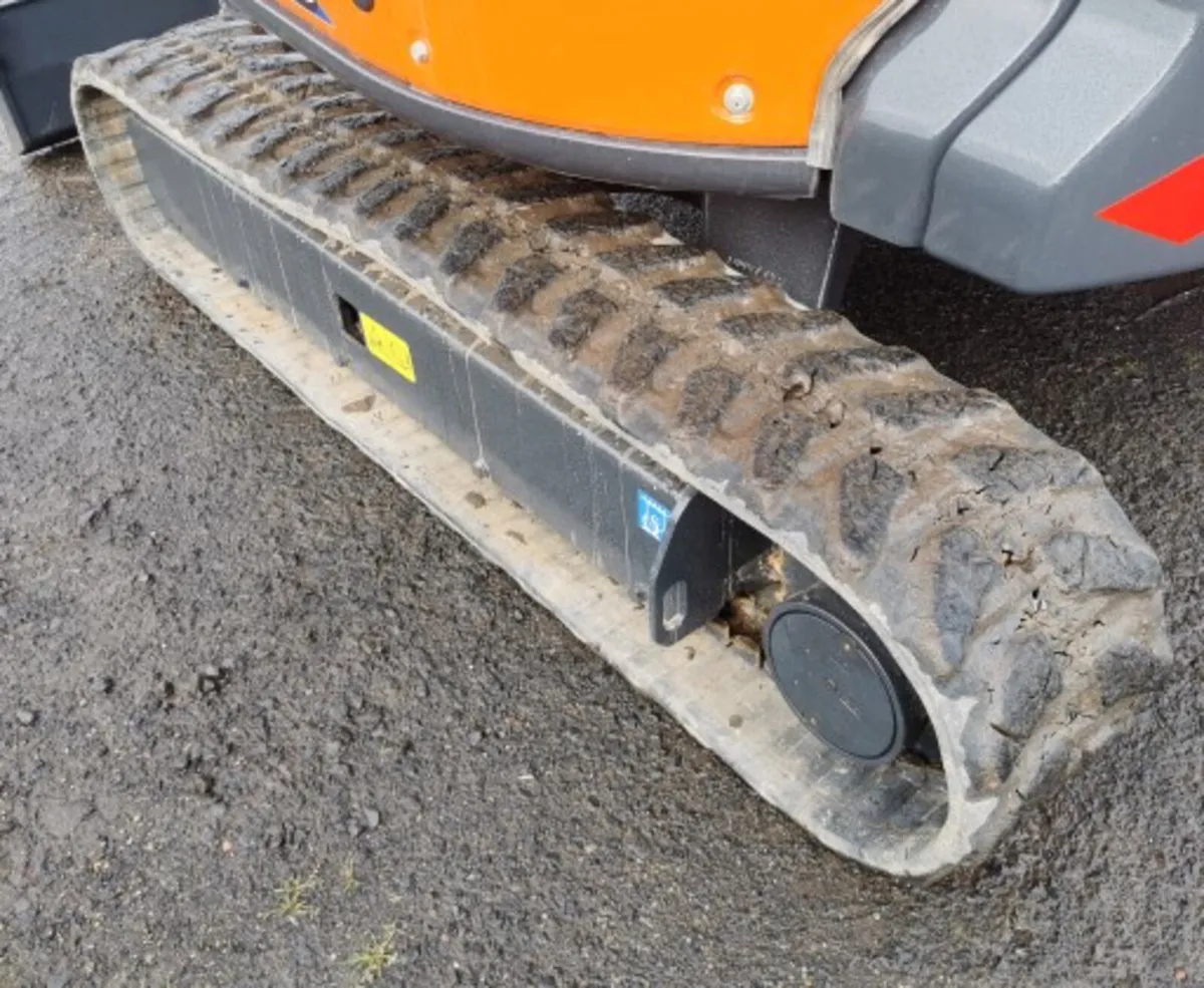 2022 Hitachi Zaxis 38U 3.8T Excavator 2745 Hours - Image 3