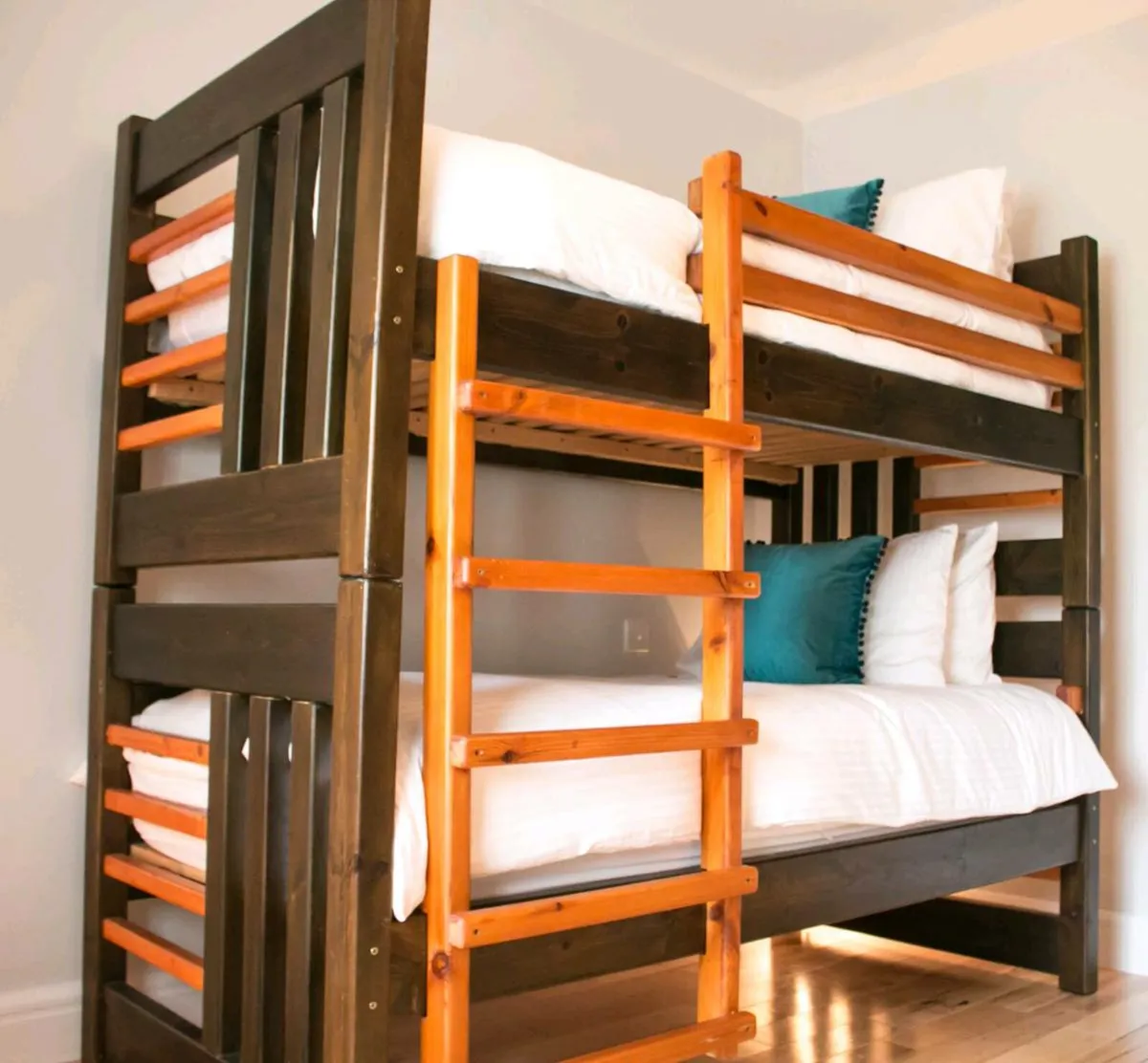 Solid Wood Bunk Bed - Image 1