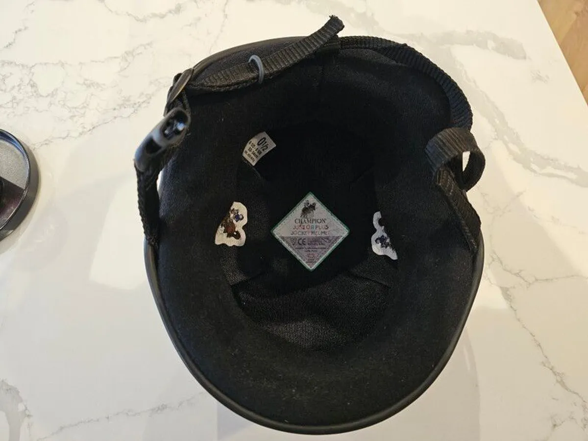 Champion Junior Plus Jockey Helmet - Image 4