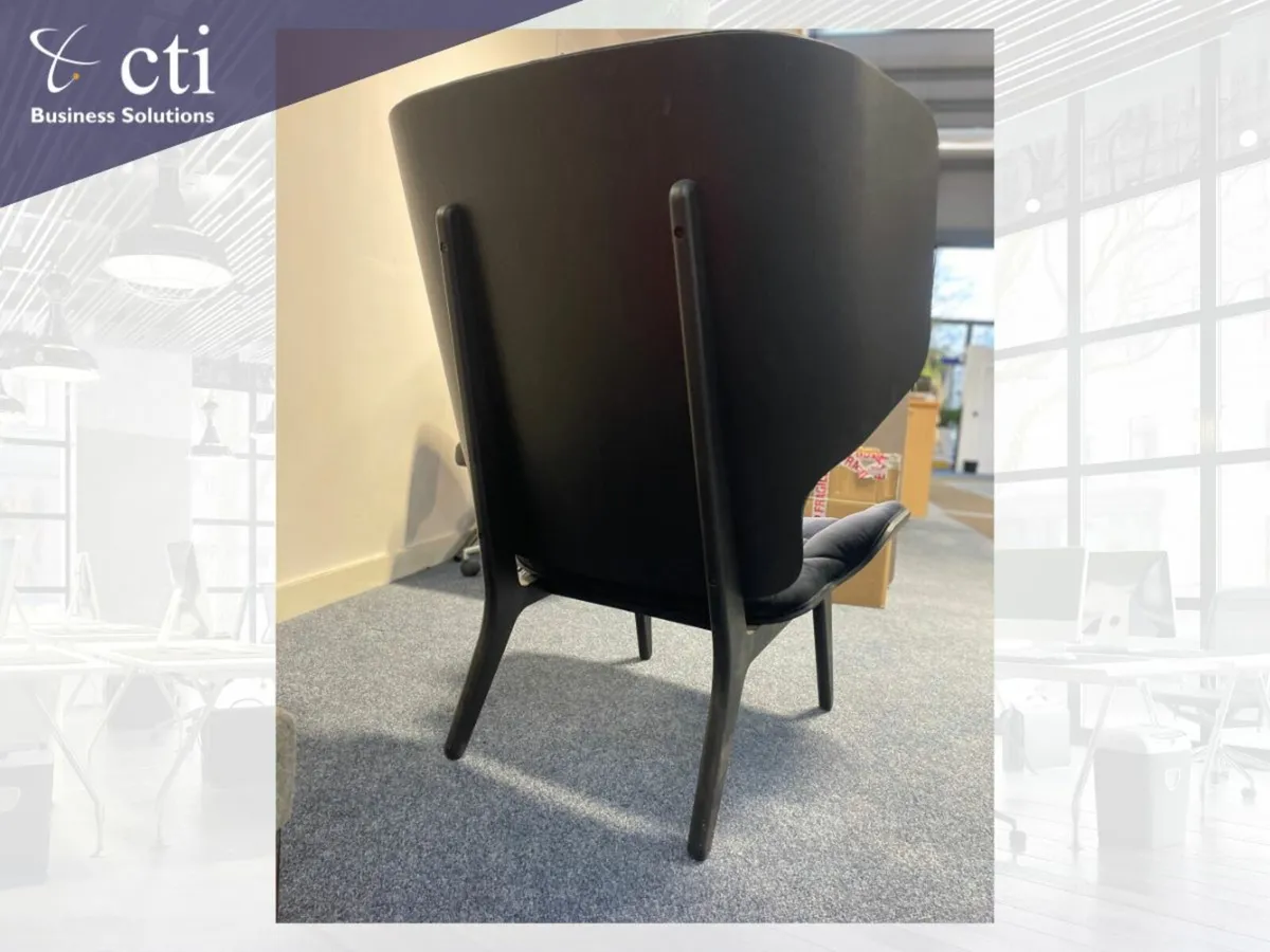 Blue Velvet NORR11 Lounge Chair-Massive Reductions - Image 3