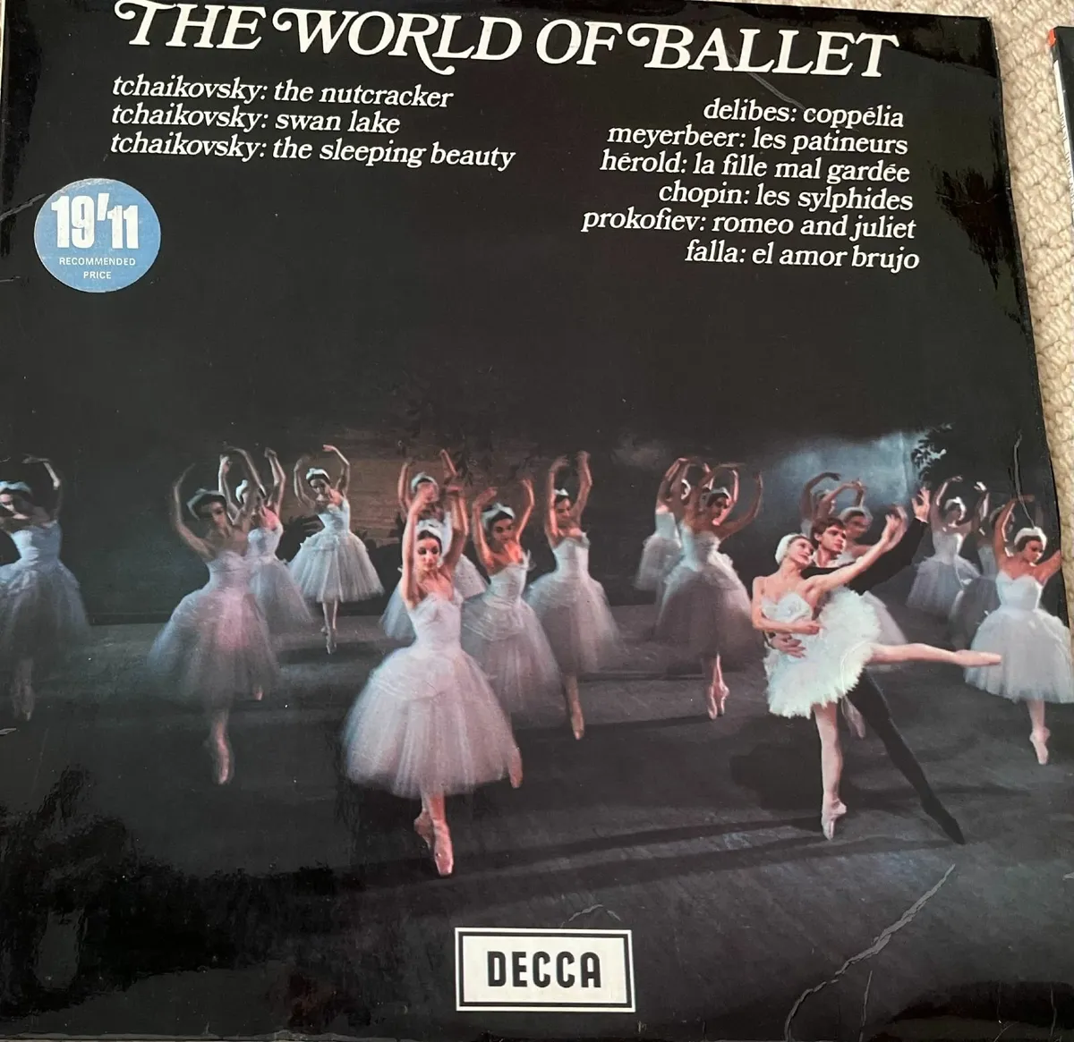 Four old classical vinyl record albums - Image 3