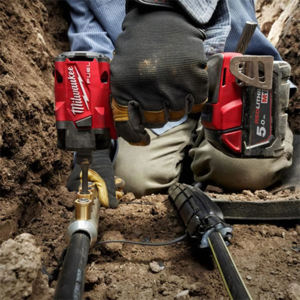Milwaukee M18 FUEL 3/8″ Impact Wrench – Bare Unit - Image 3