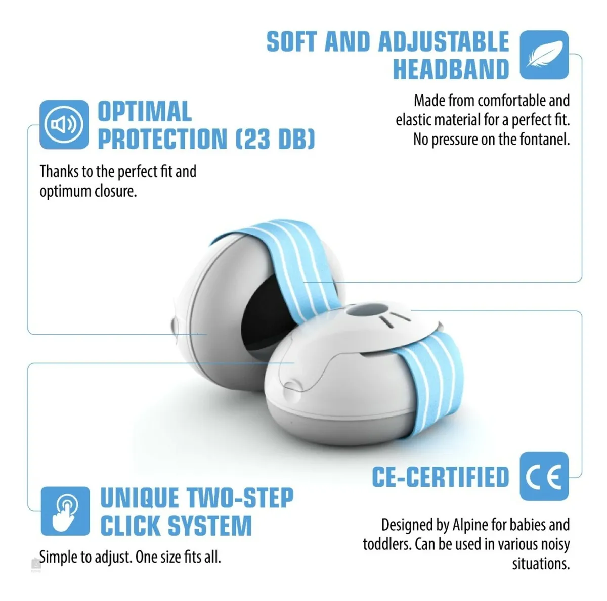 Baby Ear Defenders / Protectors for Festivals etc - Image 4