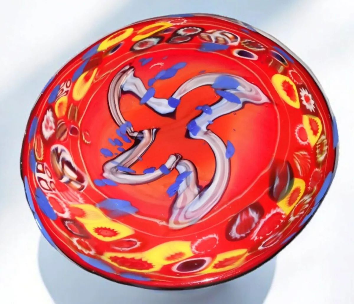 Stunning large, very heavy Murano centerpiece - Image 1