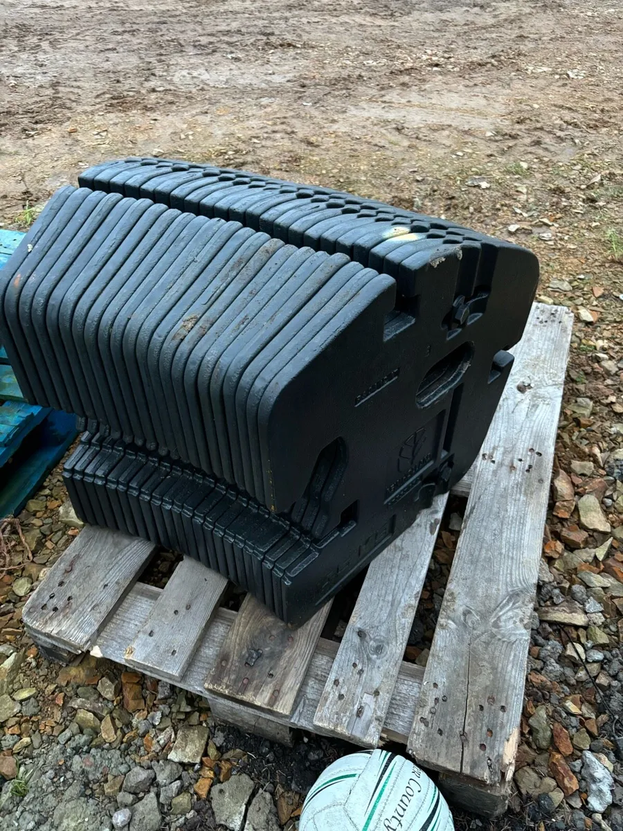 New Holland fan weights 45kgs Fiat weights - Image 2