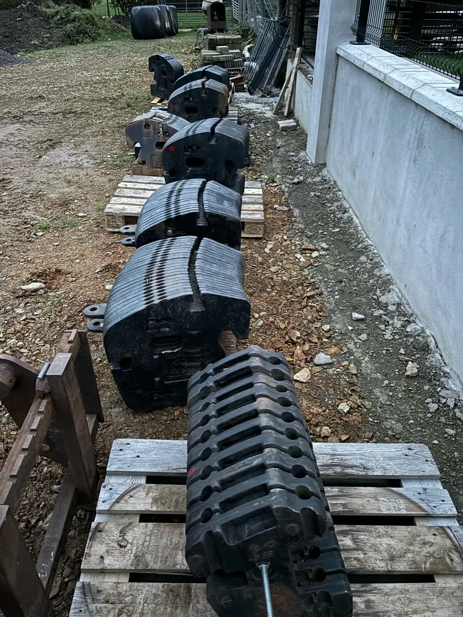 New Holland fan weights 45kgs Fiat weights - Image 3