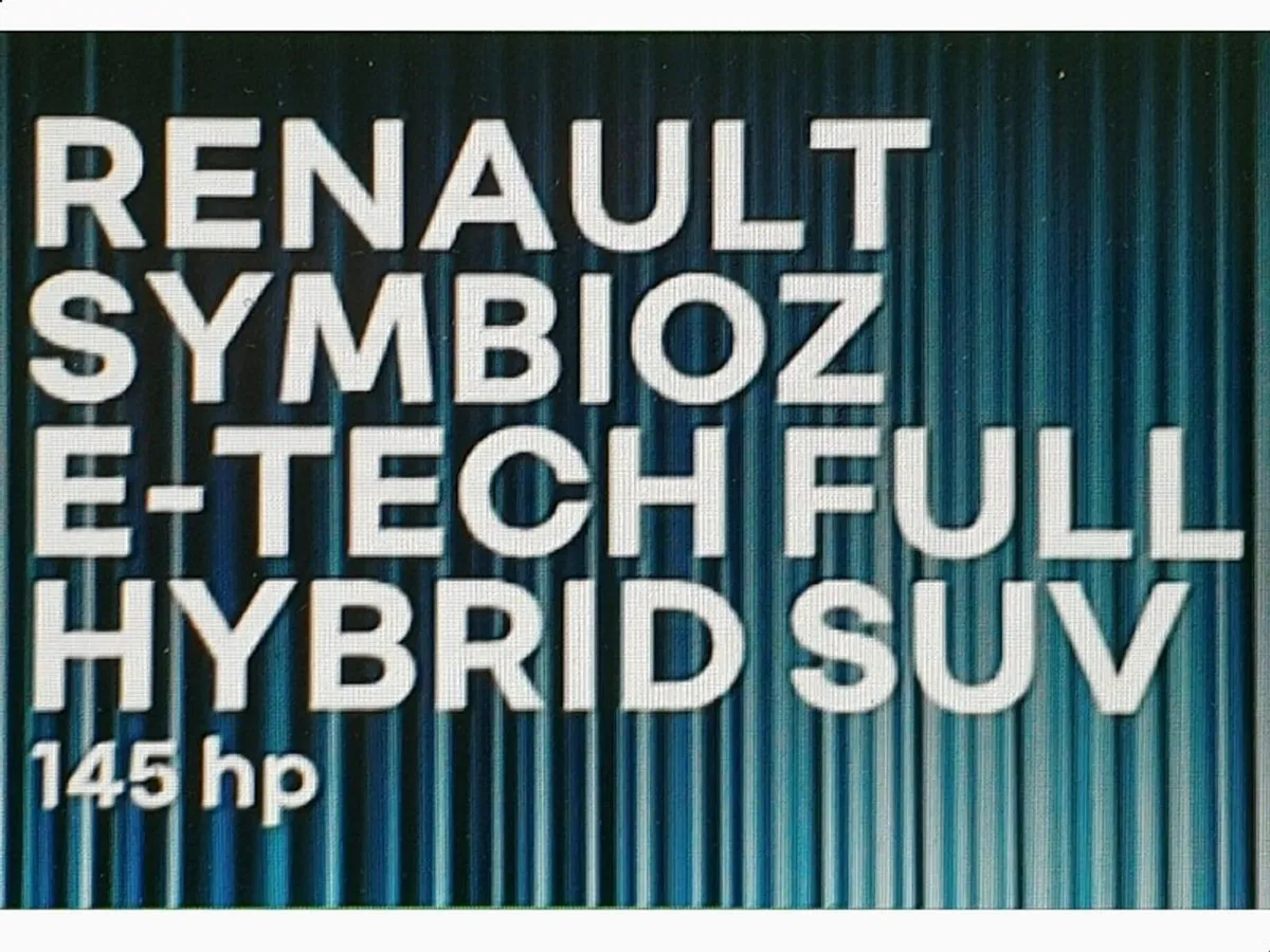 Renault Symbioz 1.6 Hybrid (new Edition TO Renaul - Image 1