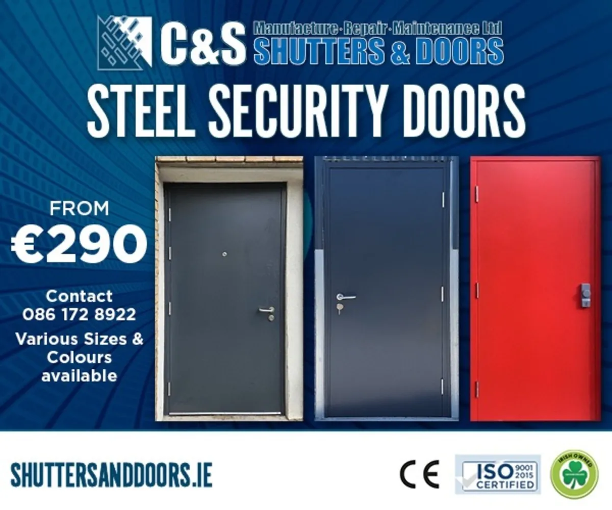 Steel doors All Sizes All colours