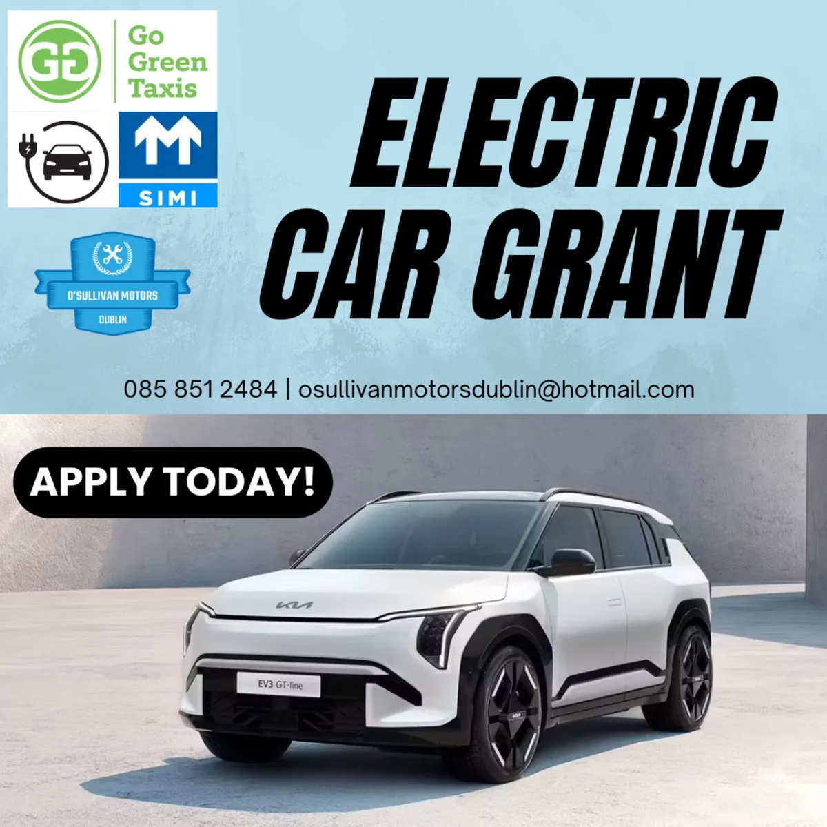 2025 ELECTRIC SPSV GRANT FOR TAXI DRIVERS !!! - Image 1