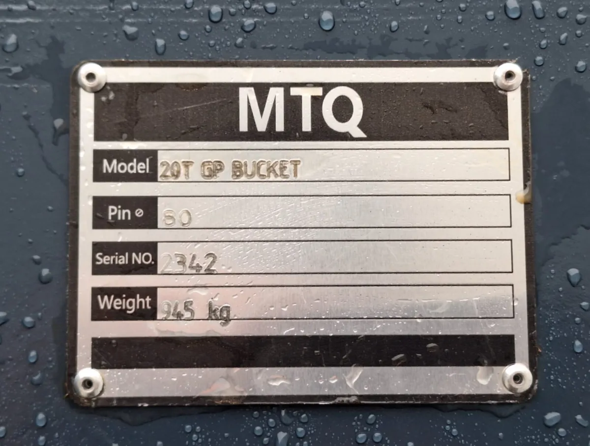 20 Tonne General Purpose Bucket - Image 3