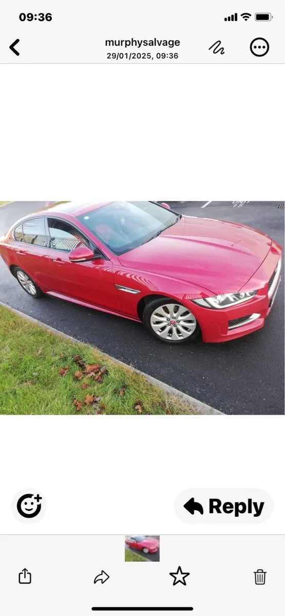 2017 Jaguar XE R-Sport 2.0 Diesel Auto for parts - Image 1