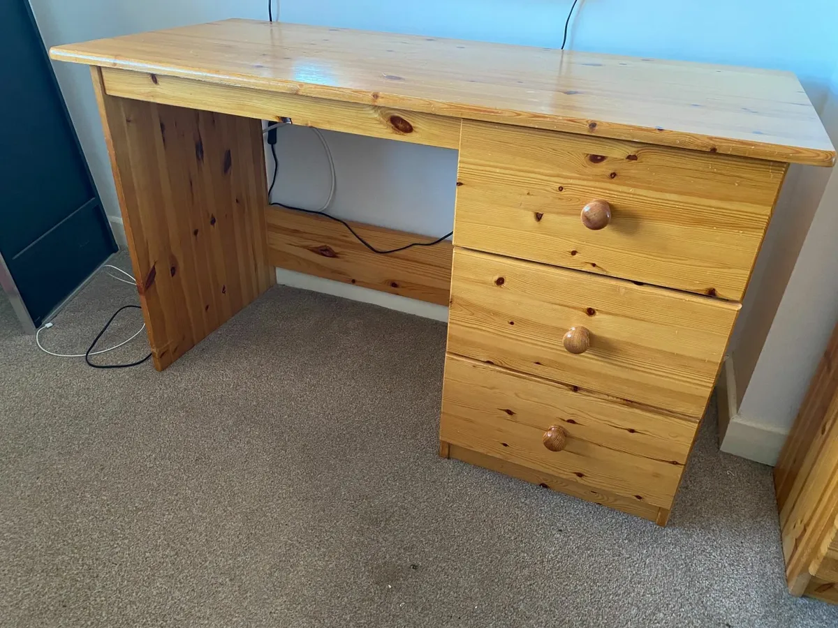 Bookcase and Study Desk - Image 2