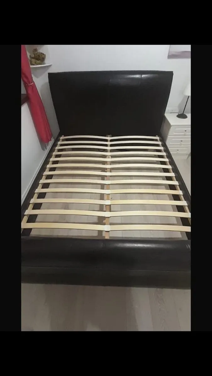 King size bed frame - Image 1