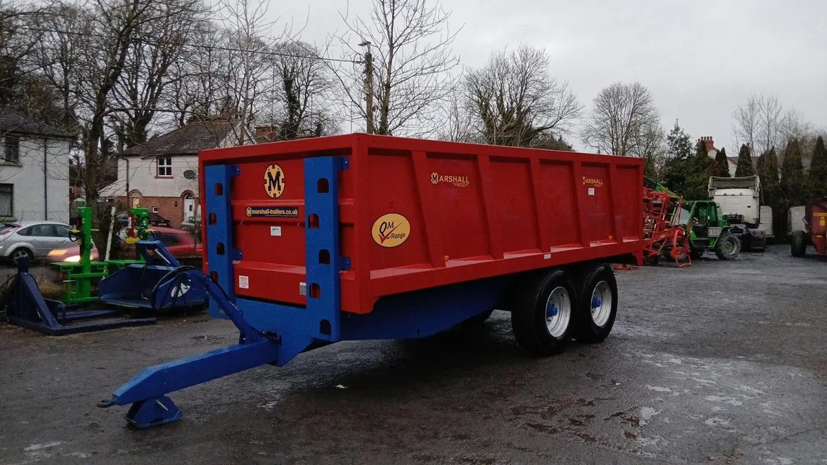 Marshall QM 12 Grain_Tipping Trailer - Image 1