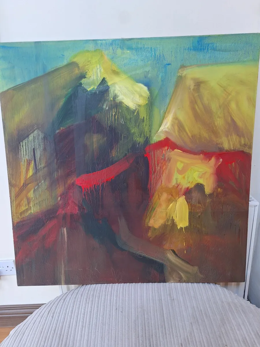 Painting.  Original Oil on canvas - Image 4