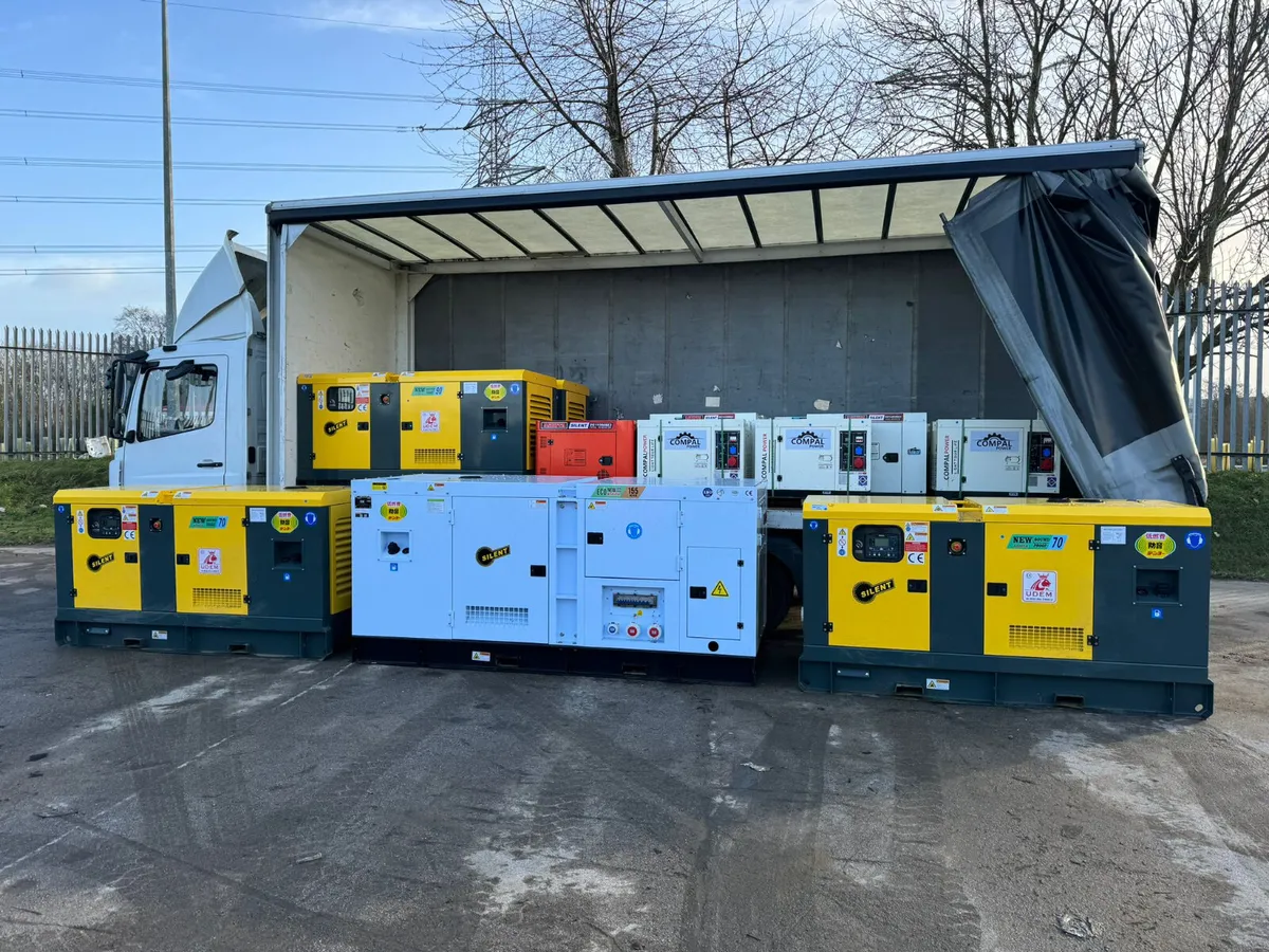 New Generators 8kva 10kva 11kva 70kva 90kva 155kva - Image 1