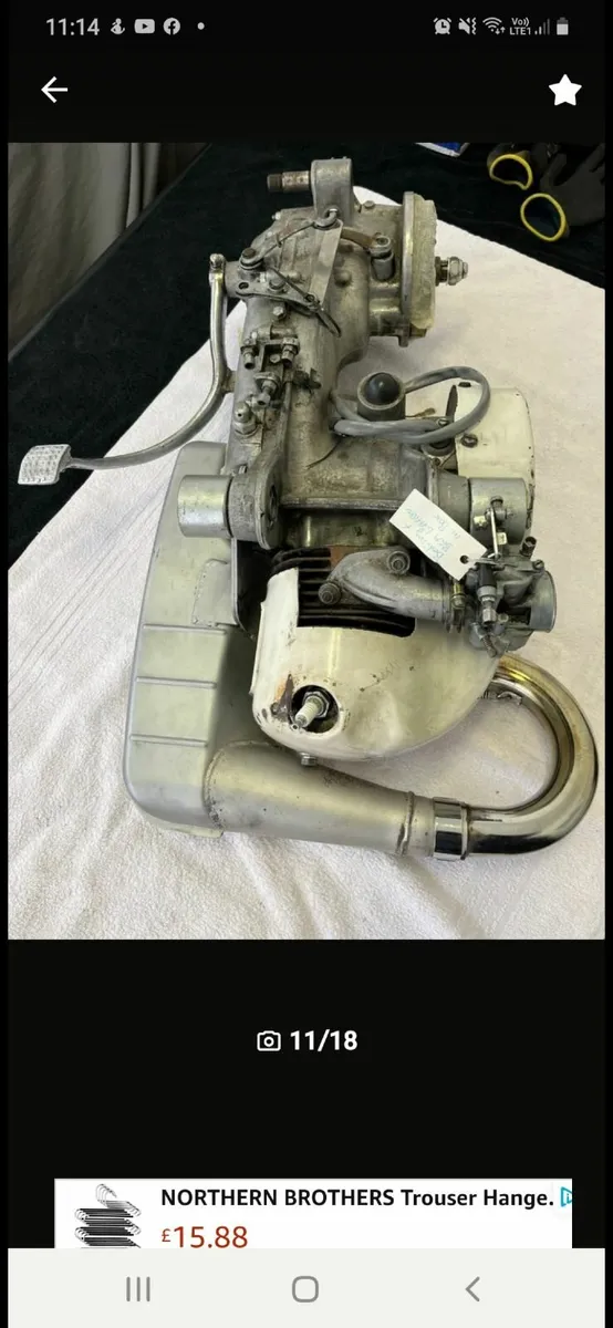 SIL Lambretta Stage 4 GP200  Engine - Image 1