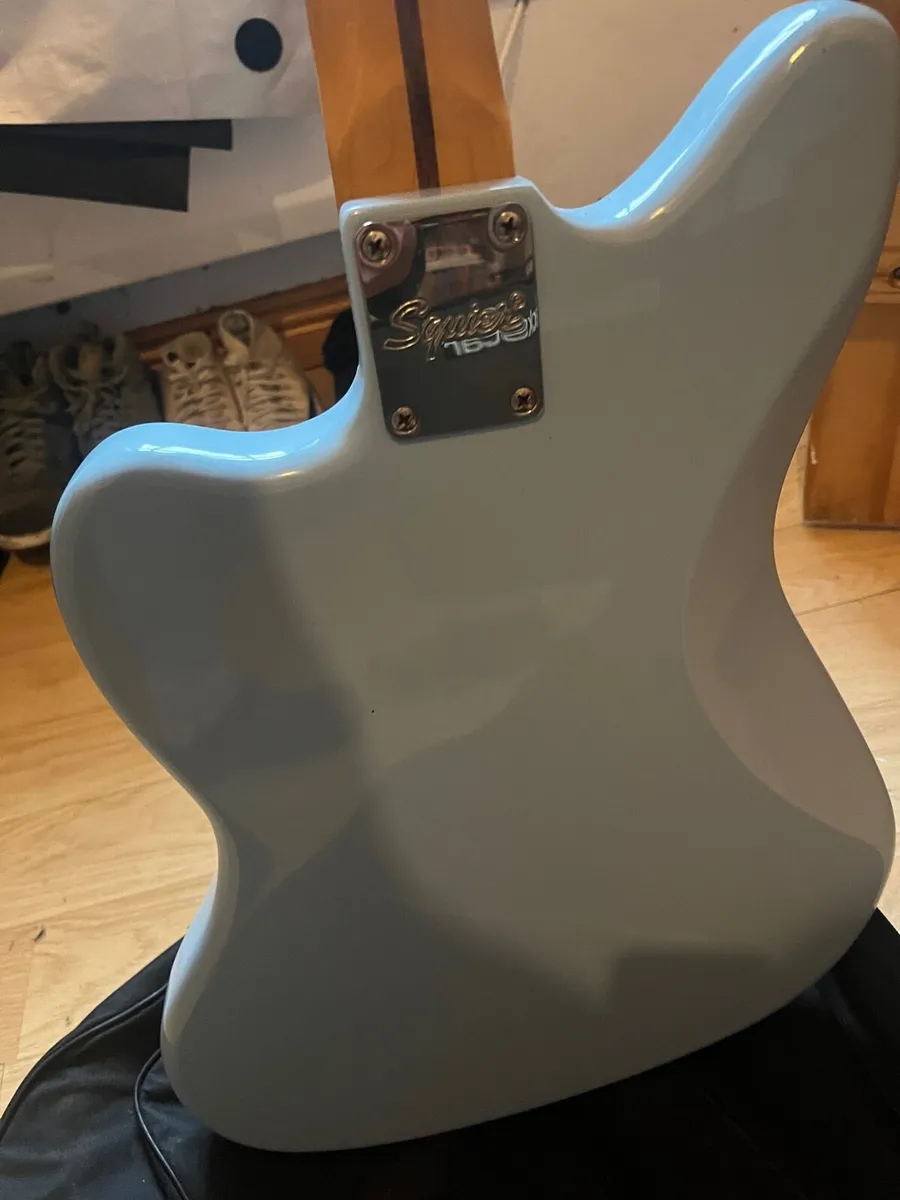 Fender Jazzmaster Guitar and Amplifier - Image 4