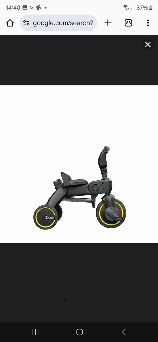 Kids Doona trike Liki  S1  5in1 - Image 3