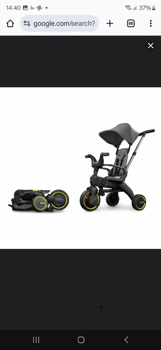 Kids Doona trike Liki  S1  5in1 - Image 1