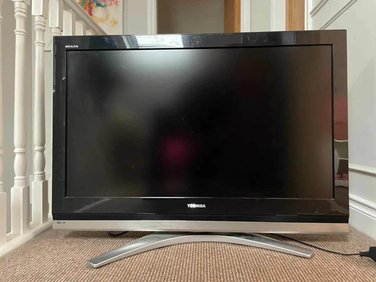 Toshiba Regza 37" TV with Subwoofer - Image 1