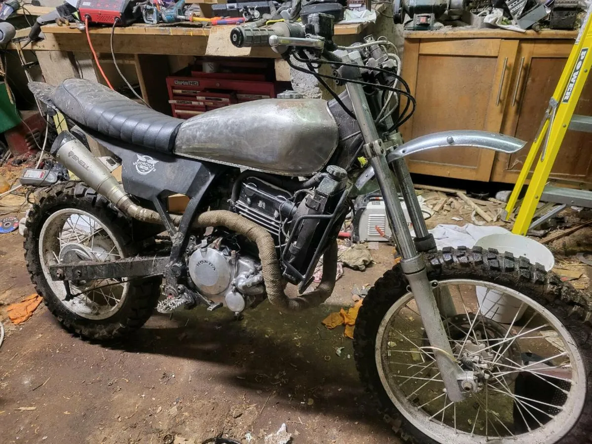 Honda Nx250 dominator scrambler project 80 for sale in Co. Clare for 1 800 on DoneDeal