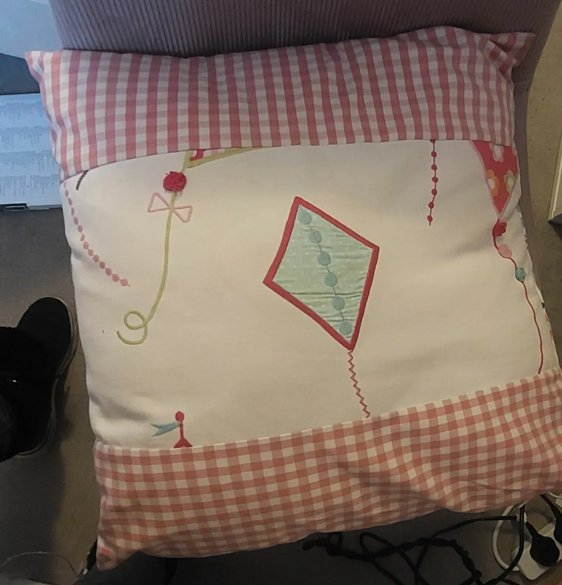 Girls handmade curtains fully lined - Image 1
