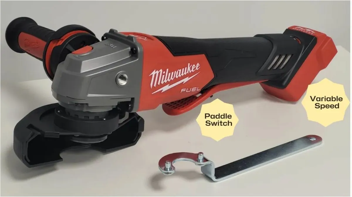 Milwaukee Bare Heavy Duty Angle Grinder 115MM 18V - Image 1