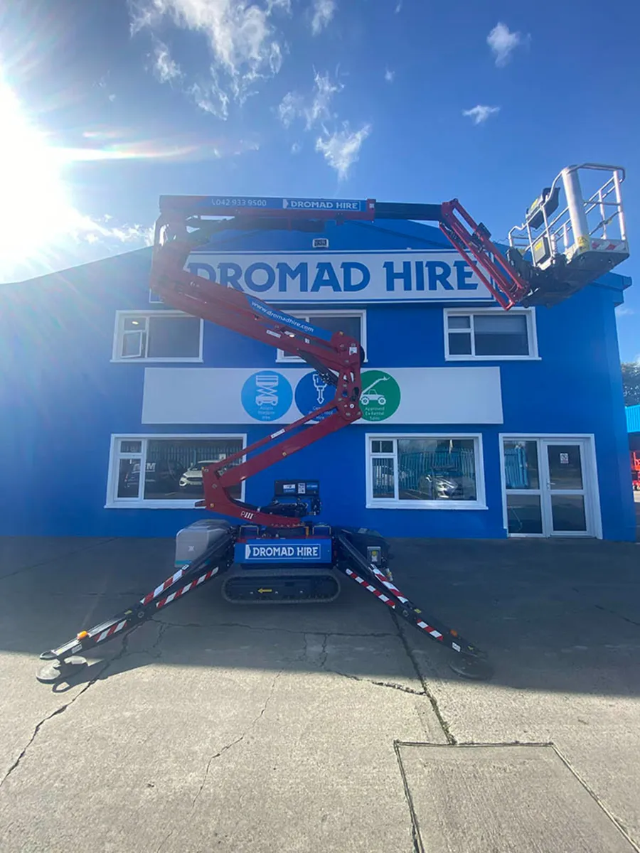 HINOWA 15m TRACKED SPIDER BOOM LITHIUM BATTERY - Image 2
