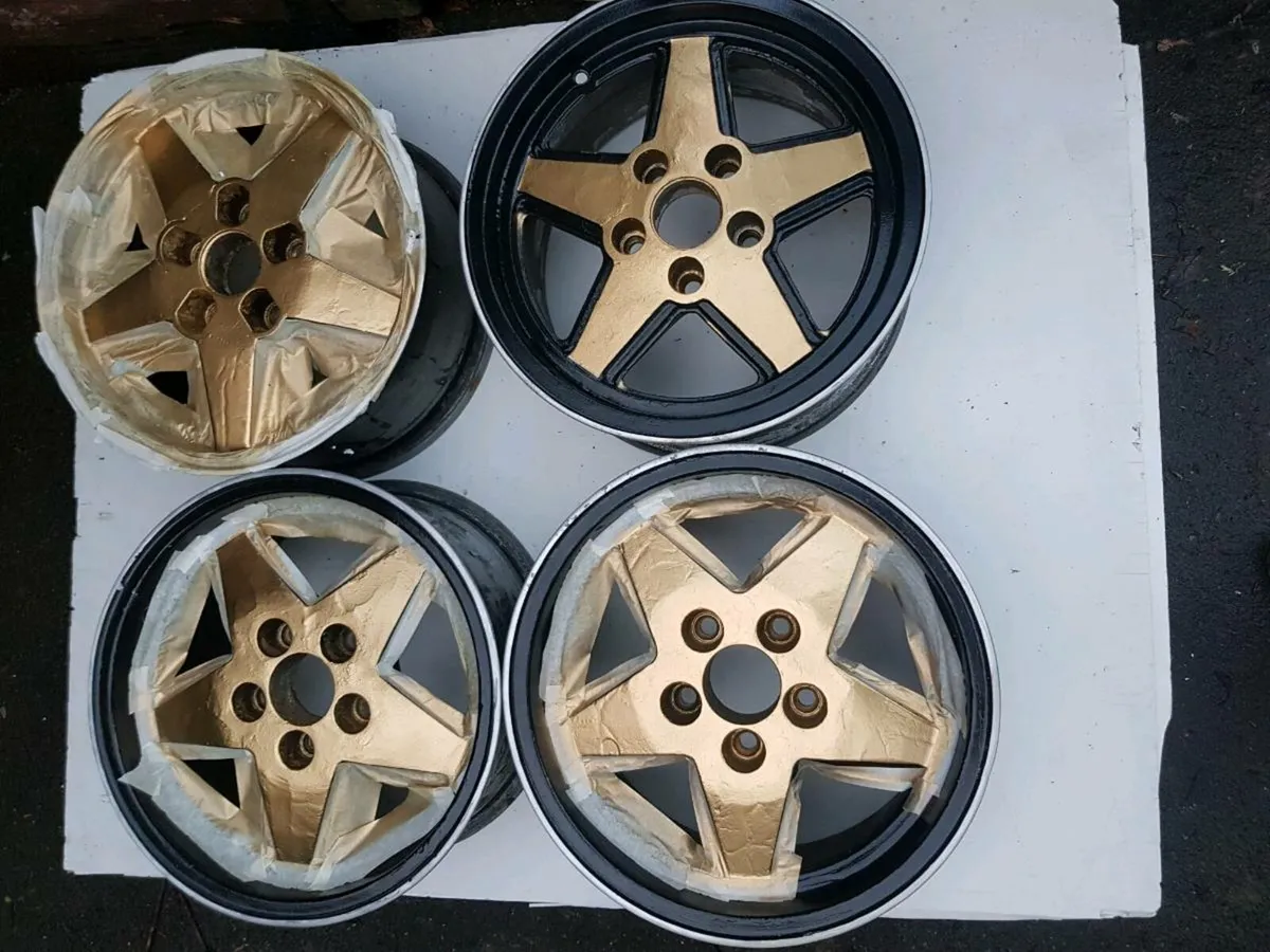 15" PENTA alloys 5x112 Mercedes w123 124 201 VW t2 - Image 4