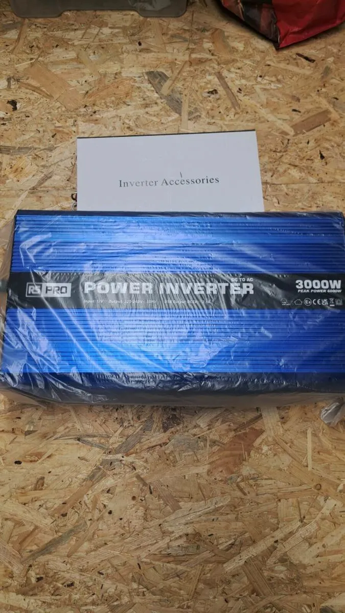 3,000W Pure Sine Wave Inverter - 12v input 230v - Image 1