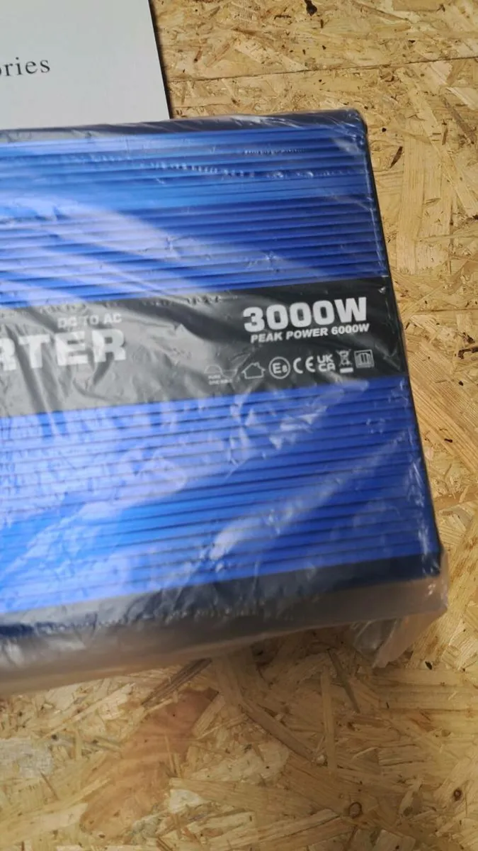 3,000W Pure Sine Wave Inverter - 12v input 230v - Image 3