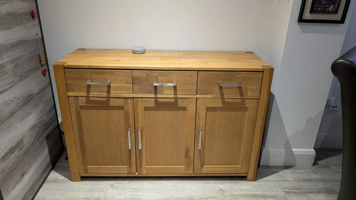 Solid Wood Sideboard / Drinks Cabinet - Image 1