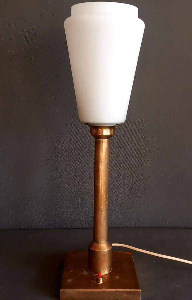 Copper Bauhaus lamp - Image 1