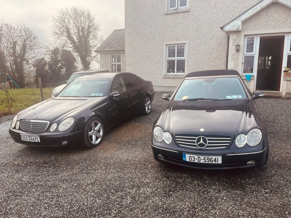 Mercedes clk240 & E220D - Image 1