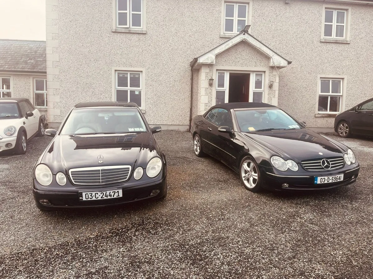 Mercedes clk240 & E220D - Image 2