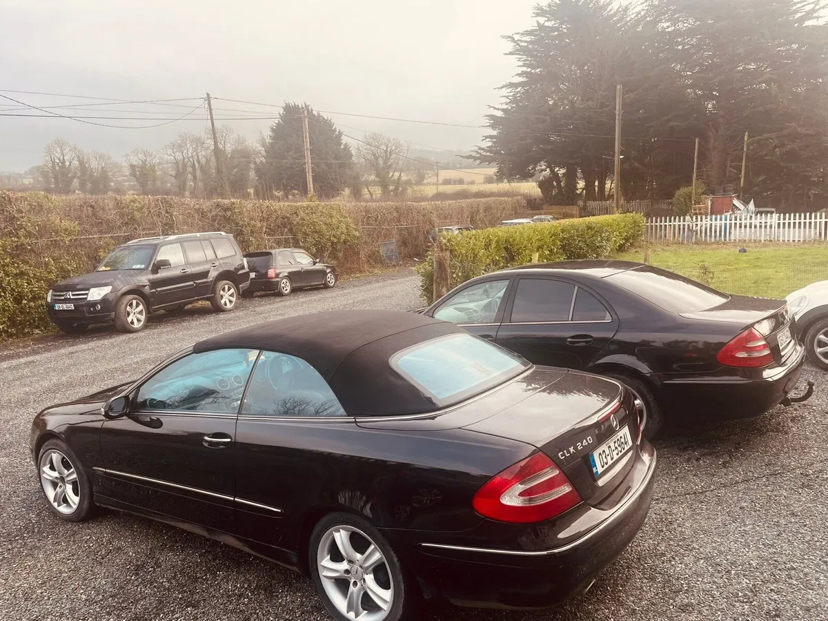 Mercedes clk240 & E220D - Image 3
