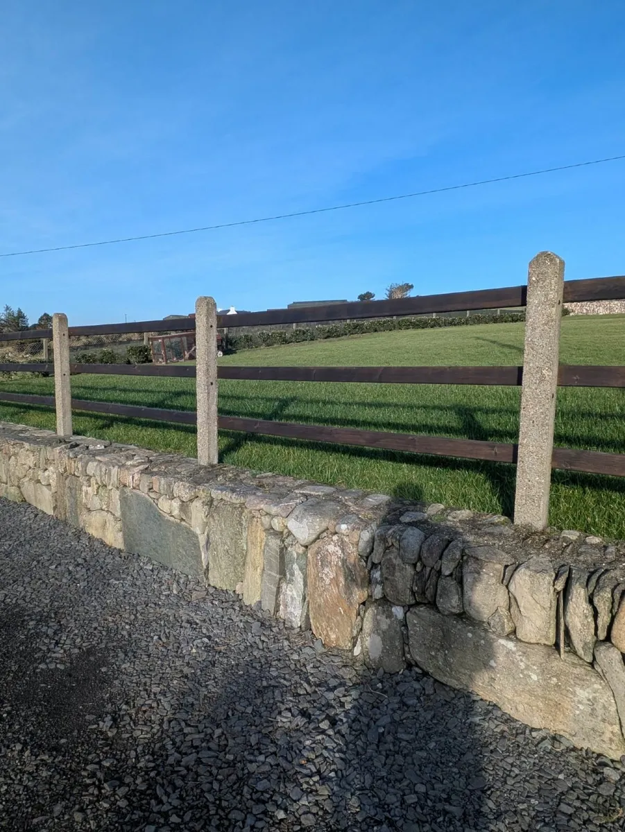 Post and Rail Fencing - Image 1