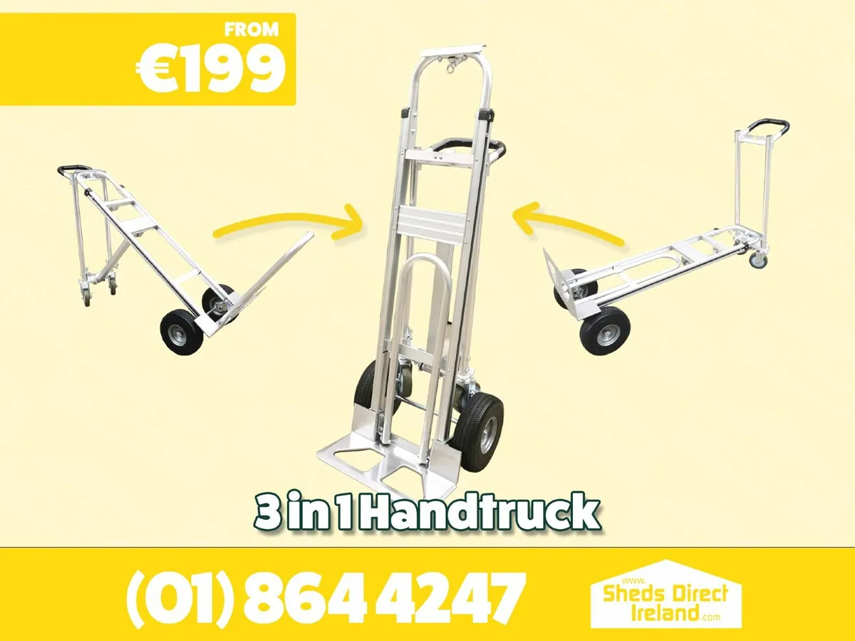 3in1 Industrial Hand Truck - Image 1