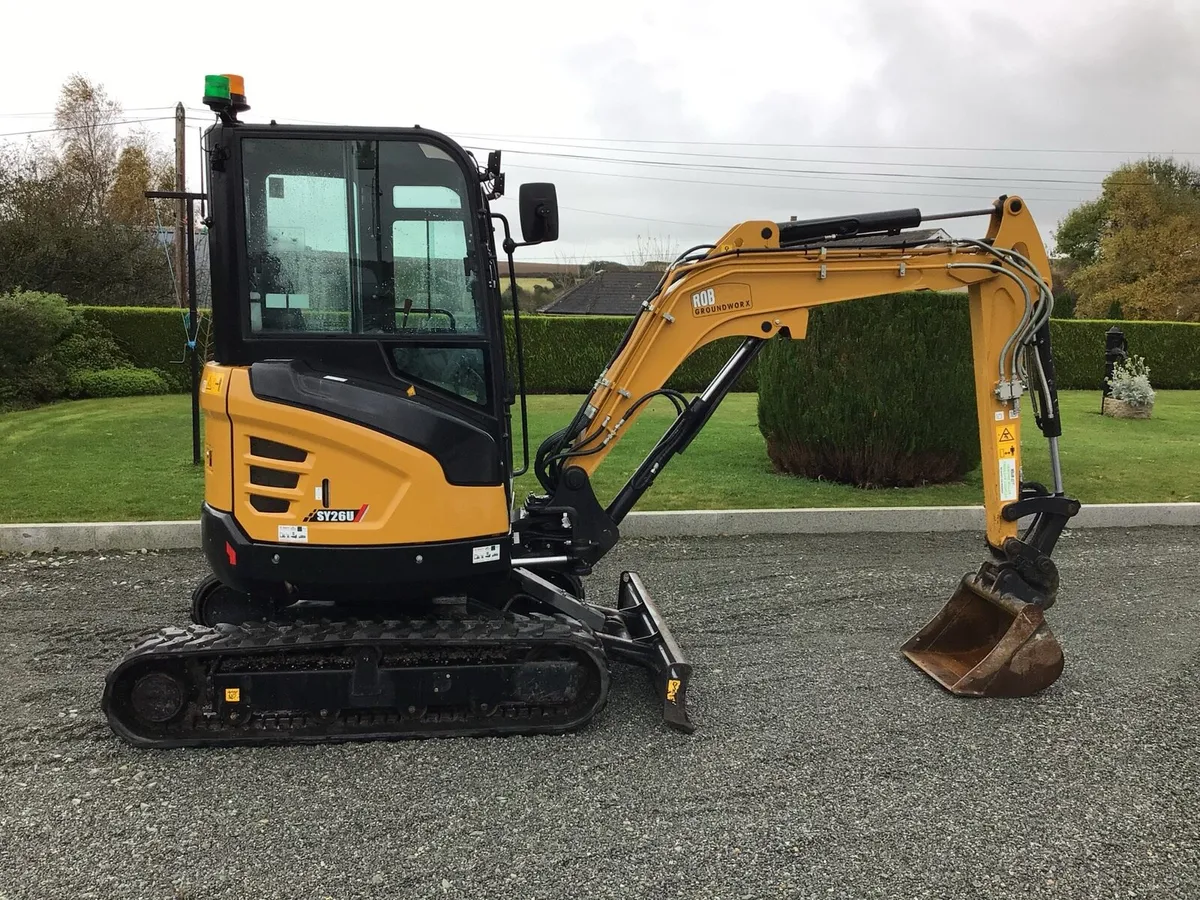 2022 Sany 26U digger - Image 2