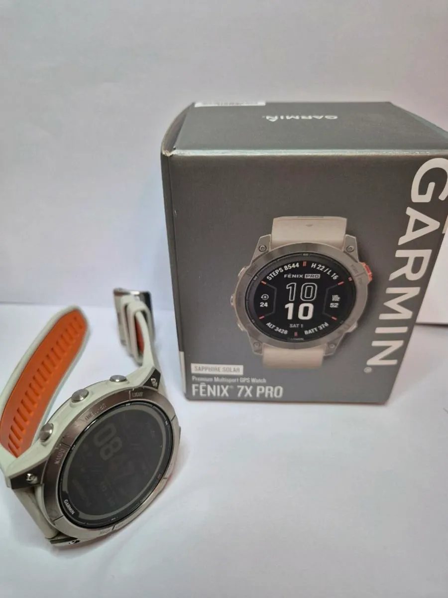 Garmin Fenix 7X Pro Sapphire Solar