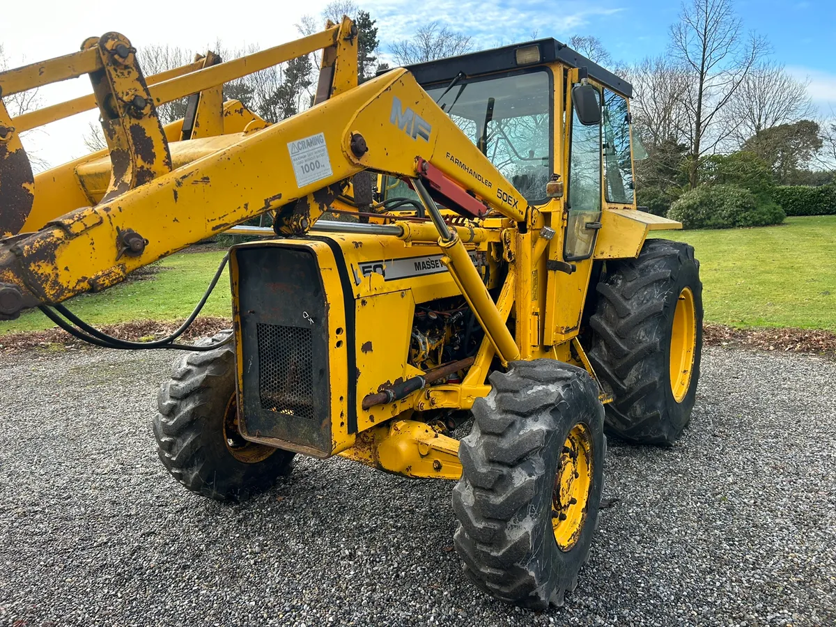 Massey Ferguson 50Ex 4wd €10950 No Vat - Image 2