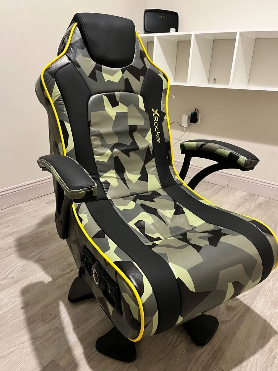 BLACK OPS X ROCKER GAMING CHAIR BLUETOOTH - Image 1