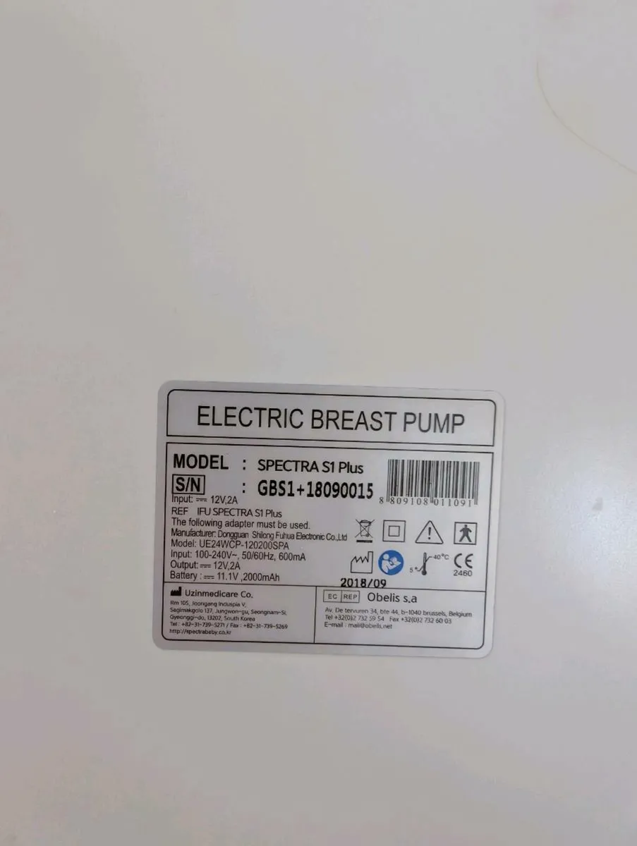 Spectra S1 electric breast pump - Image 2