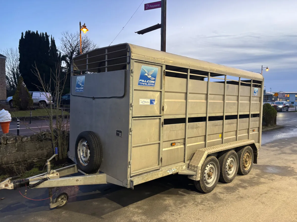 falcon 14ft livestock trailer - Image 1