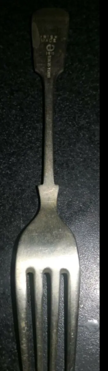Irish Banba silver fork - Image 2