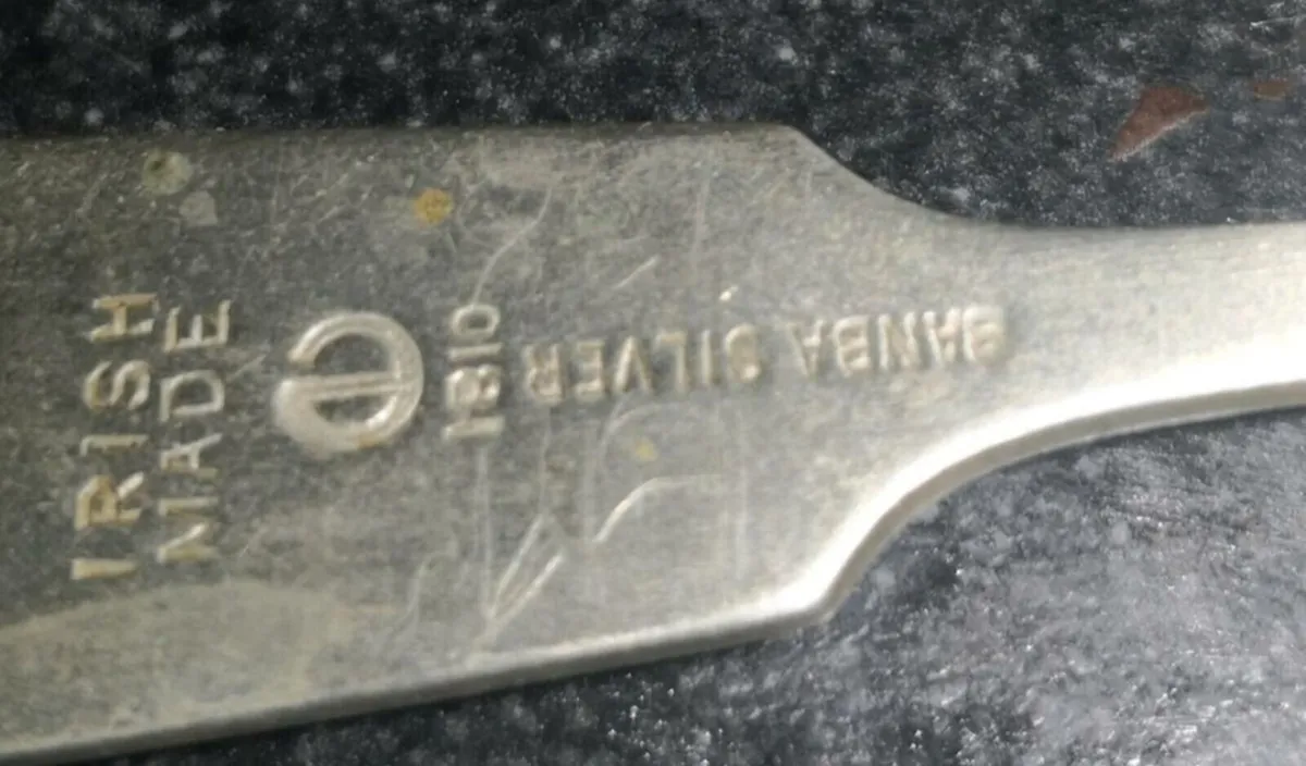 Irish Banba silver fork - Image 3