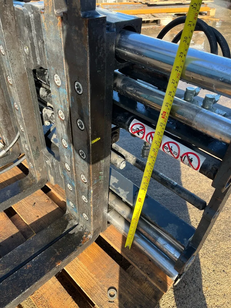 2 x forklift double pallet stackers - Image 4